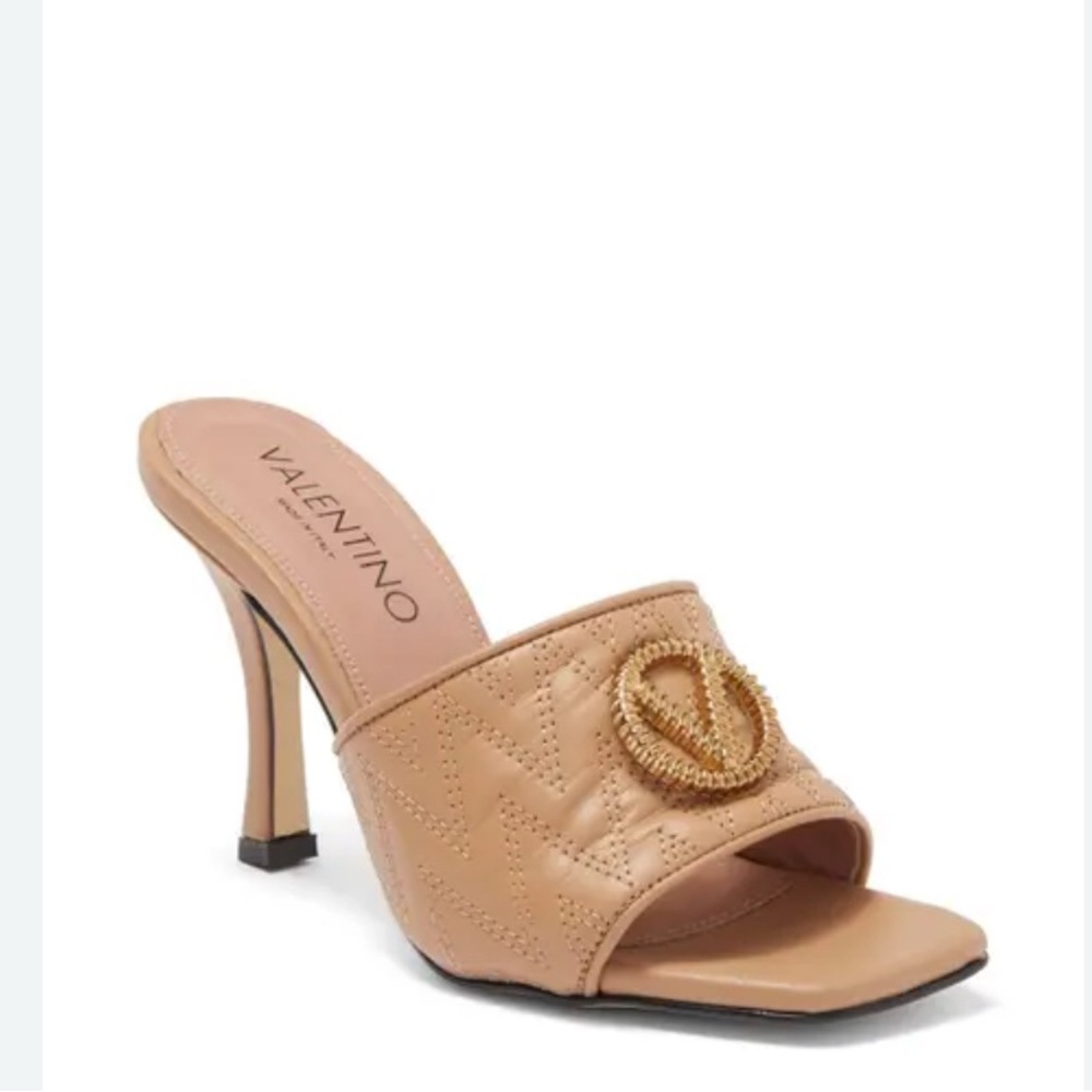 Valentino by Mario Valentino Venere Tan heeled sandal Size 6